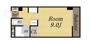 マサーレ川西の物件間取画像